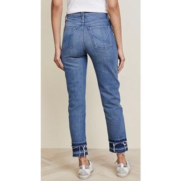 HUDSON - 🎉HP🎉 NWT L Sz 24 - Zoeey Straight-Leg Double Step Cropped/Social Grace - Picture 8 of 16